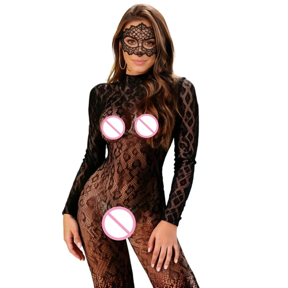 Wild Lace - Leopard Lace-Up Bodysuit