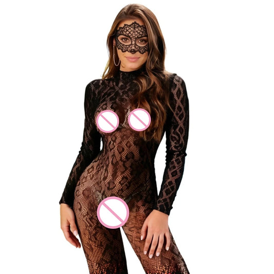 Wild Lace - Leopard Lace-Up Bodysuit