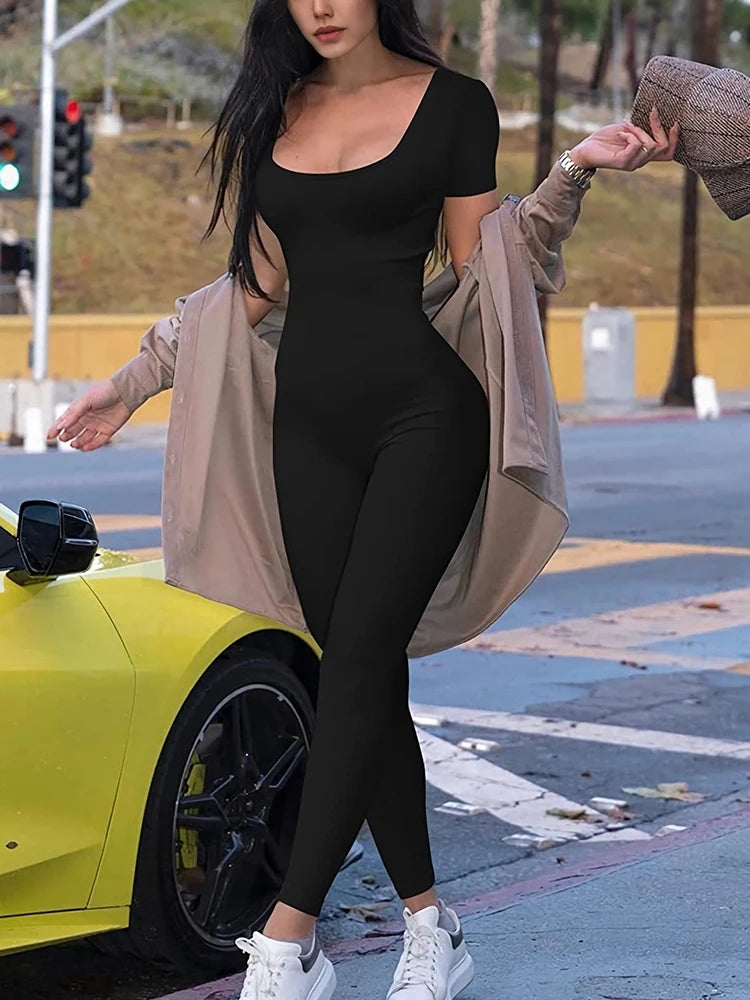 One & Done - Slim Bodycon Jumpsuit - alternate view
