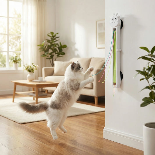 Wall Whisker - Automatic Wall-Mounted Cat Teaser