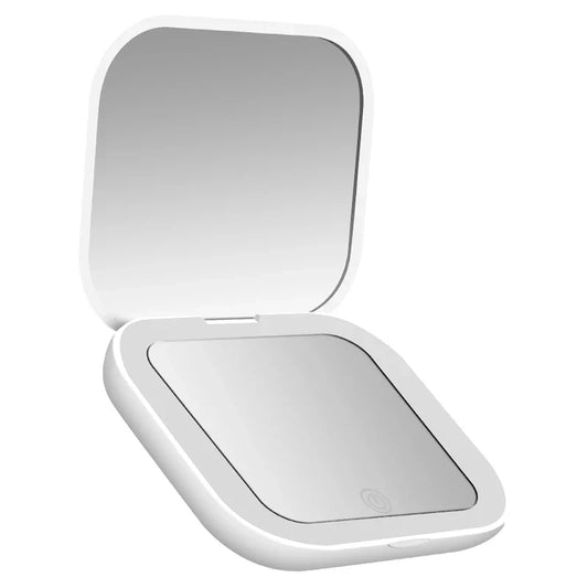 Petal Mirror — Foldable LED Makeup Mirror
