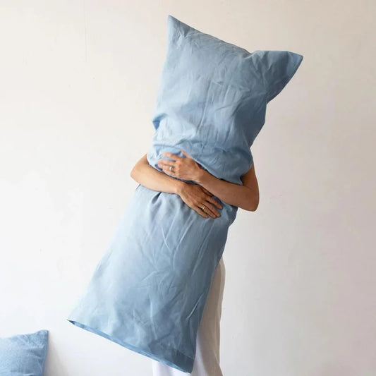 Linen Luxe - Pure Linen Euro Sham Pillowcase