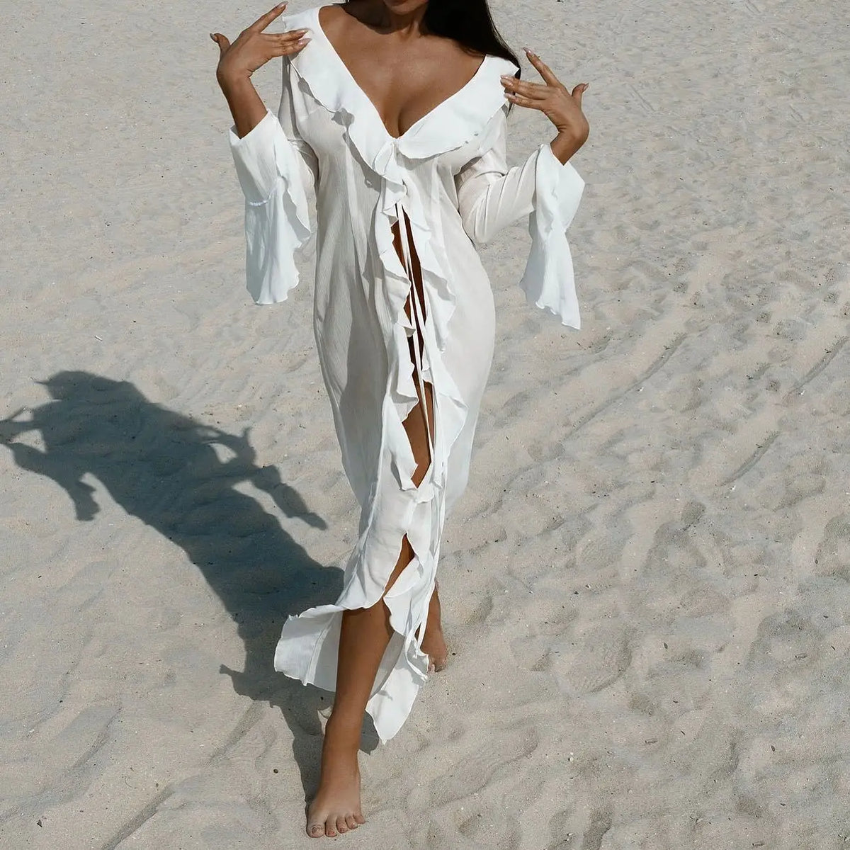 Shore Thing - Chiffon Beach Cover-Up Tunic