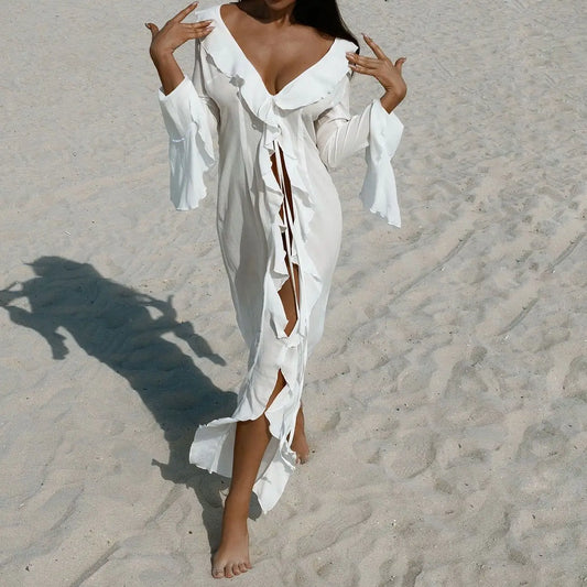 Shore Thing - Chiffon Beach Cover-Up Tunic