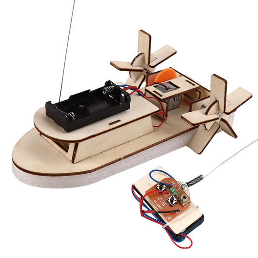 Paddle Pioneer - Wooden DIY Boat STEM Kit