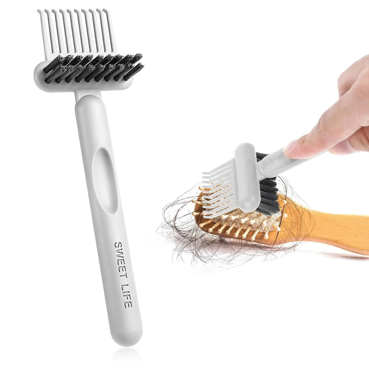 Brush Off — 2-in-1 Hair Brush Cleaner