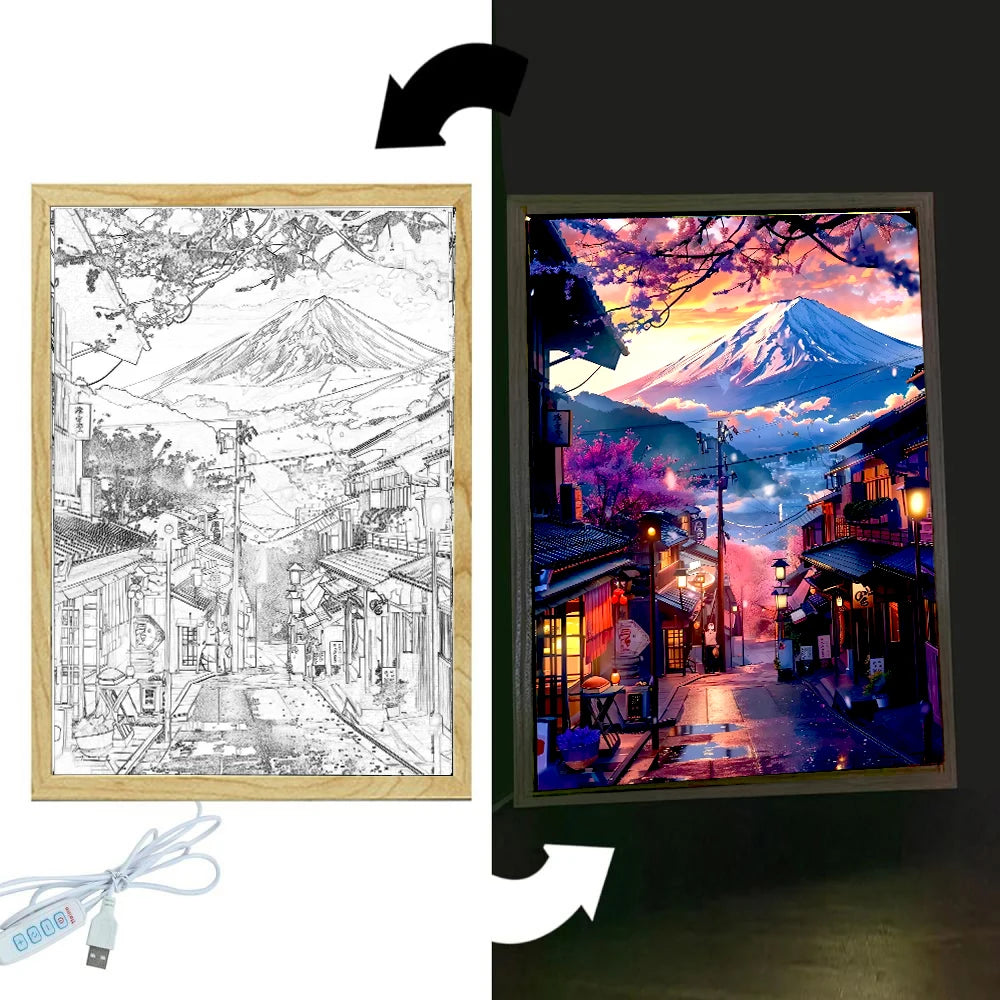 Fuji Light - LED Light-Painting Photo Frame - alternate view