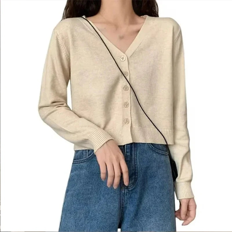 Cloudspun — Women's V-Neck Knit Cardigan