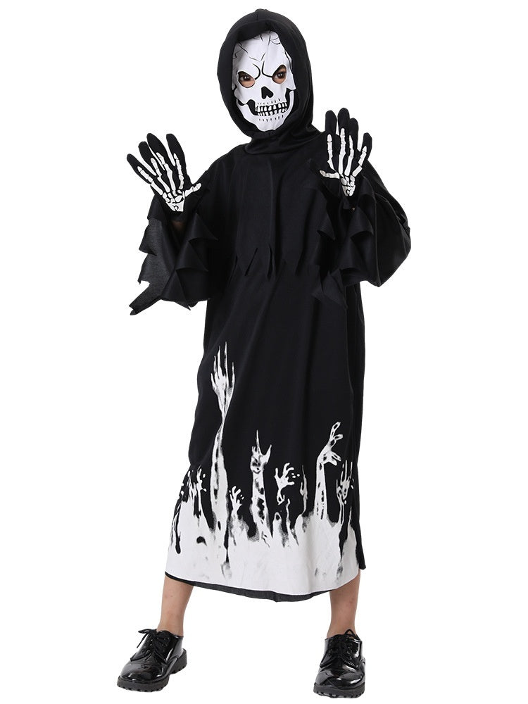 After Dark - Glow-in-the-Dark Grim Reaper Costume - detail view