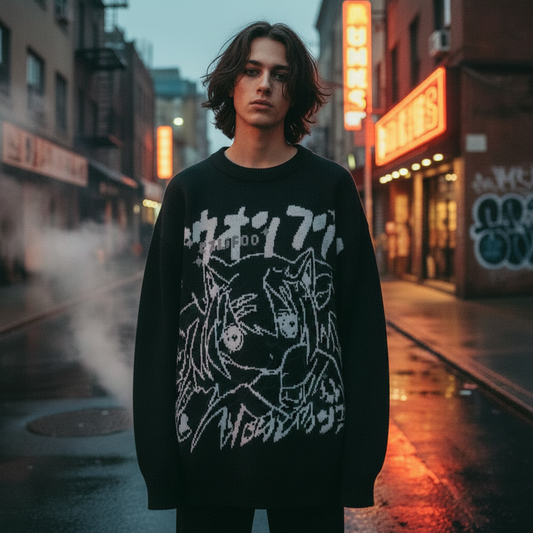 Big Cozy Energy – Oversized Knit Jumper