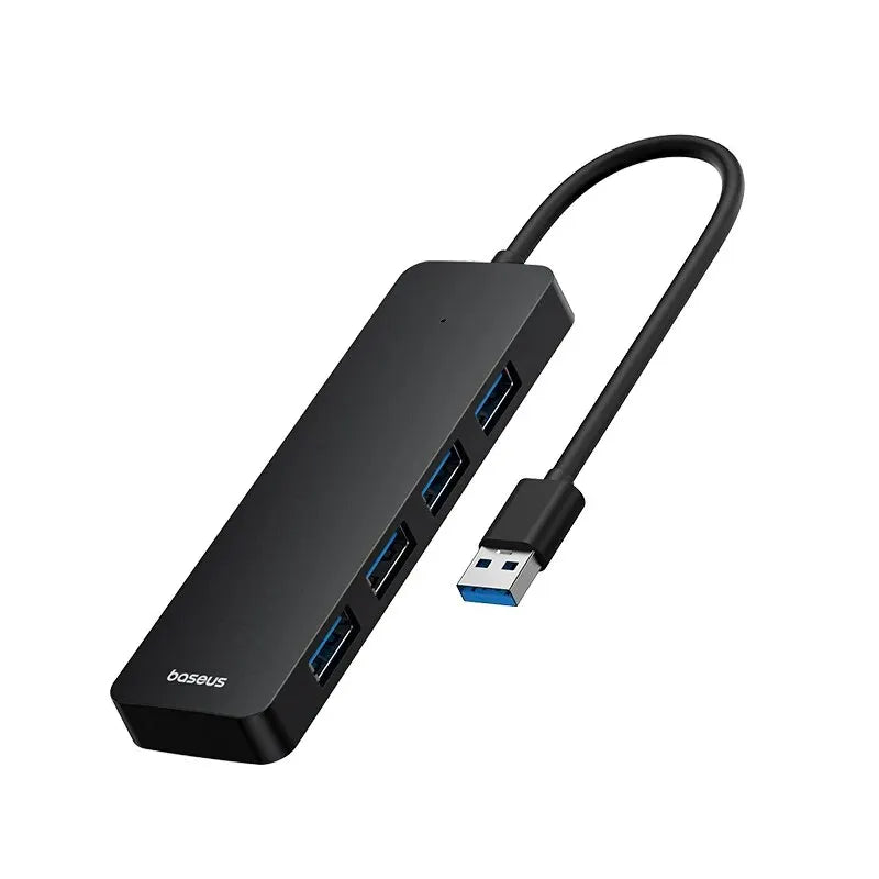Port Party - Baseus 4-Port USB 3.0 Hub - detail view