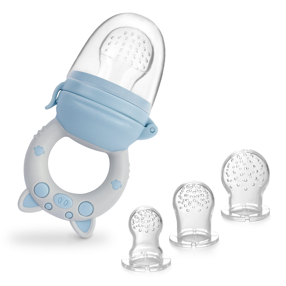 Tiny Bites - Silicone Fruit & Veggie Feeder 4-Pack
