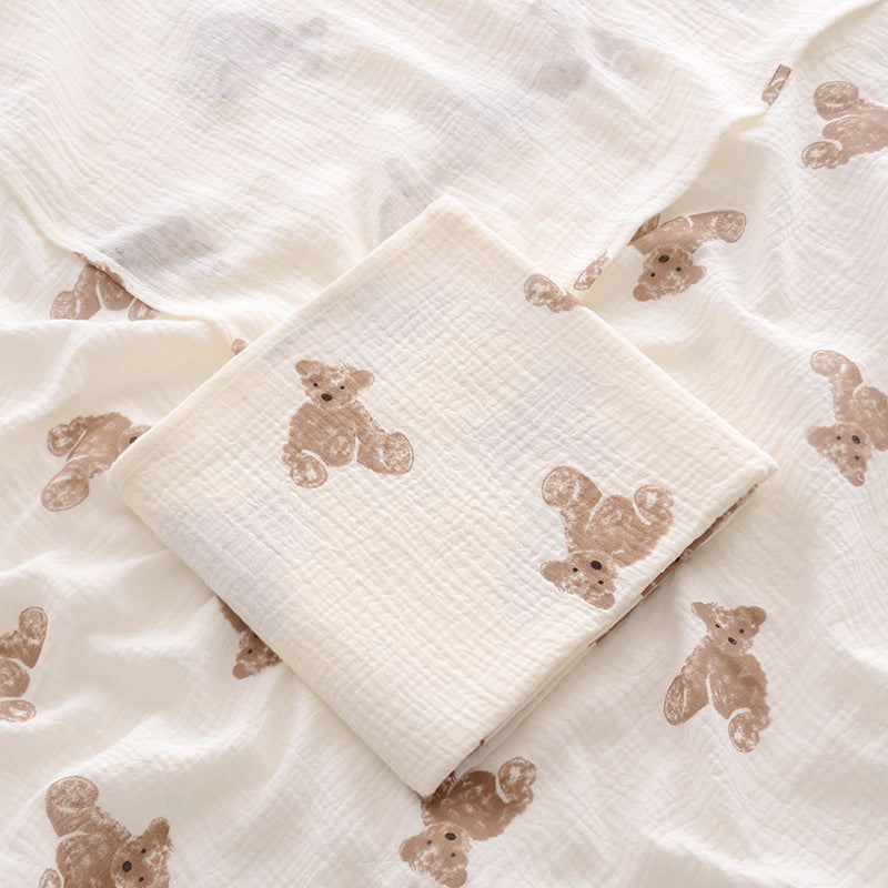 Cuddle Cloud - 100x100cm Cotton Muslin Swaddle Blanket