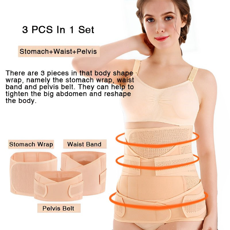 Bounce Back - 3-in-1 Postpartum Belly Band - detail view