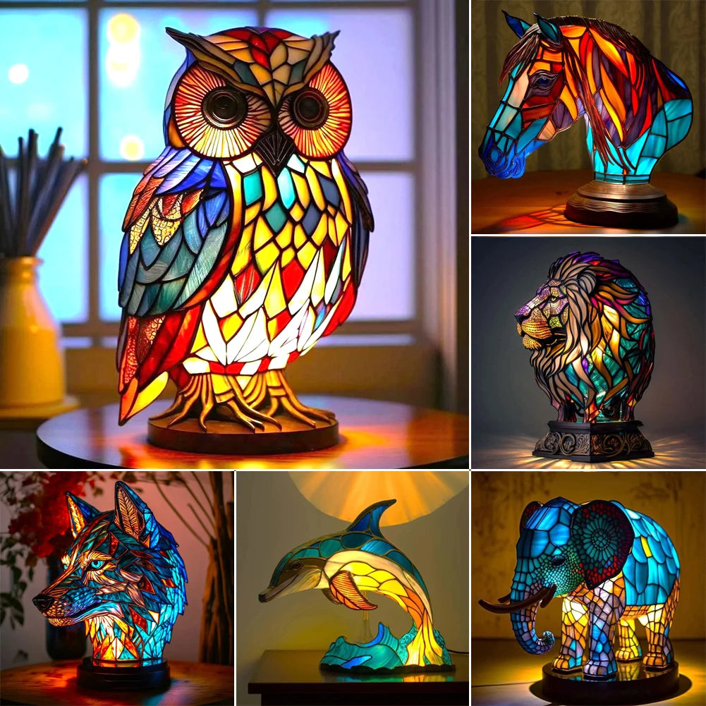 Where the Wild Things Glow - 3D Animal LED Desk Lamp