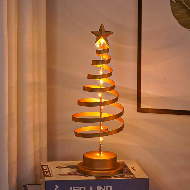 Twinkle Tower - Spiral LED Christmas Tree Table Lamp - view 8