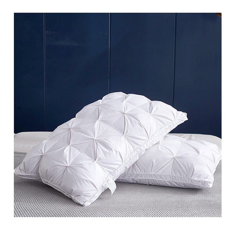 The Downdrift - 95% White Goose Down Pillow - close-up