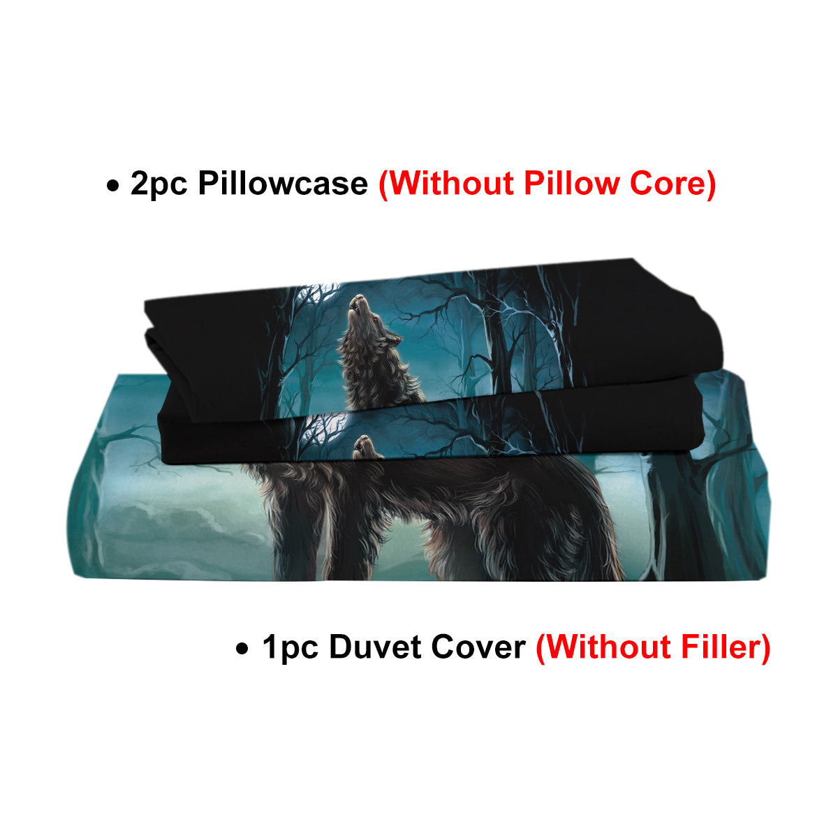 Call of the Wild - Wolf Forest Duvet Cover Set - view 8