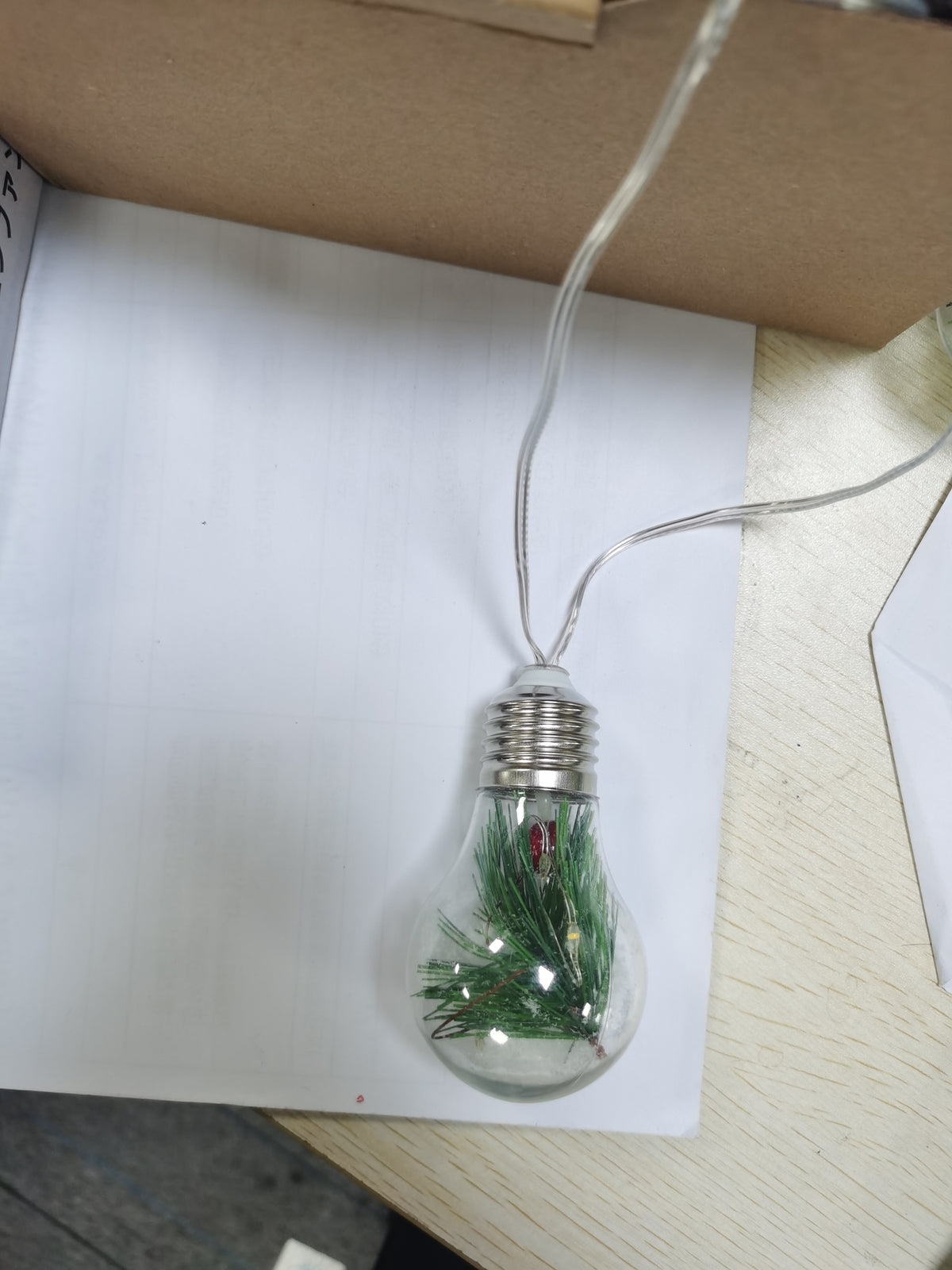 Christmas Snow Globe String Lights - 10 LED - view 6