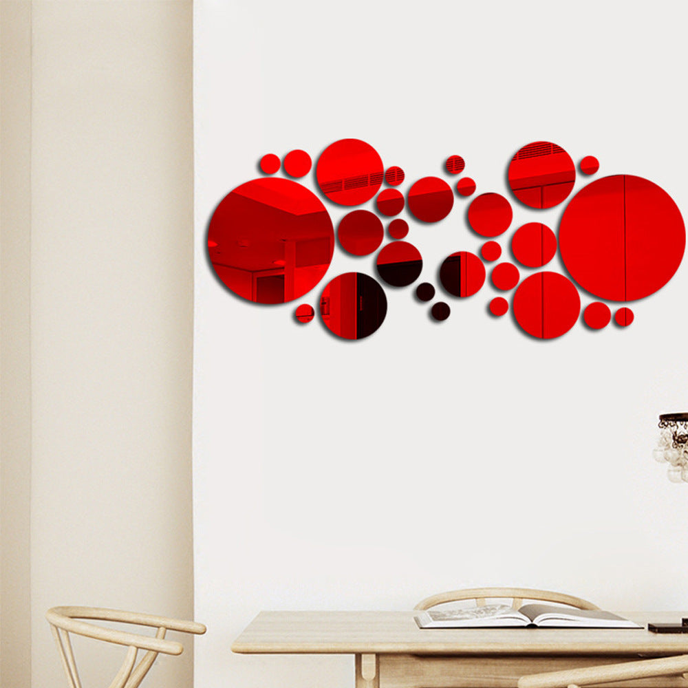 Circle Back - Acrylic Mirror Wall Decal Set - view 10