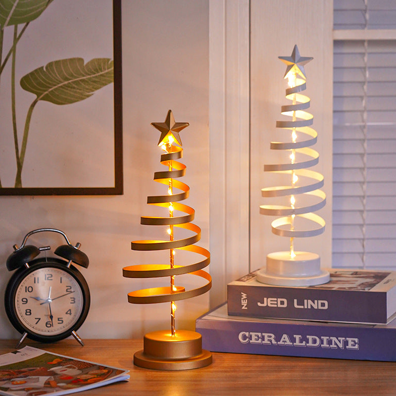Twinkle Tower - Spiral LED Christmas Tree Table Lamp - view 9