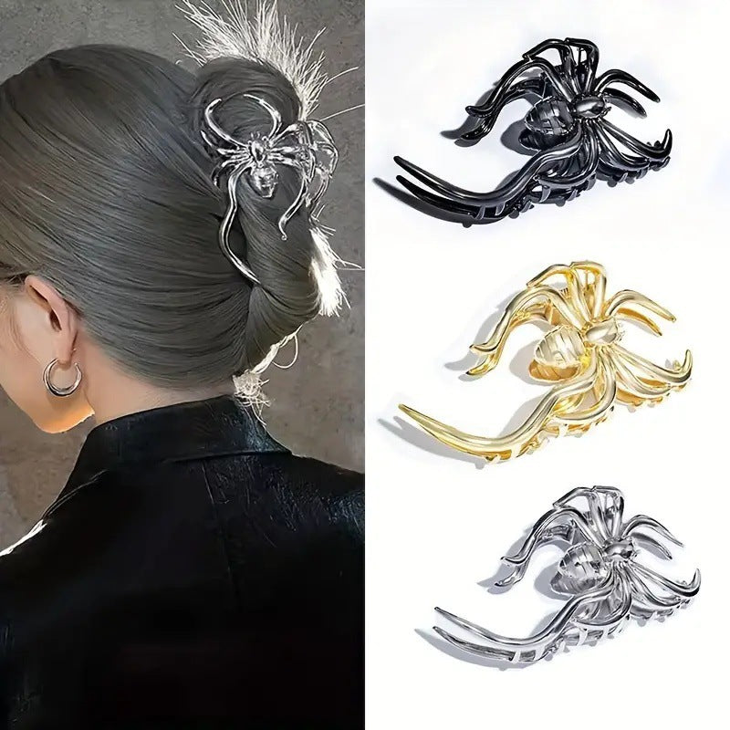 Creepy Crawly — Spider Hair Claw Clip