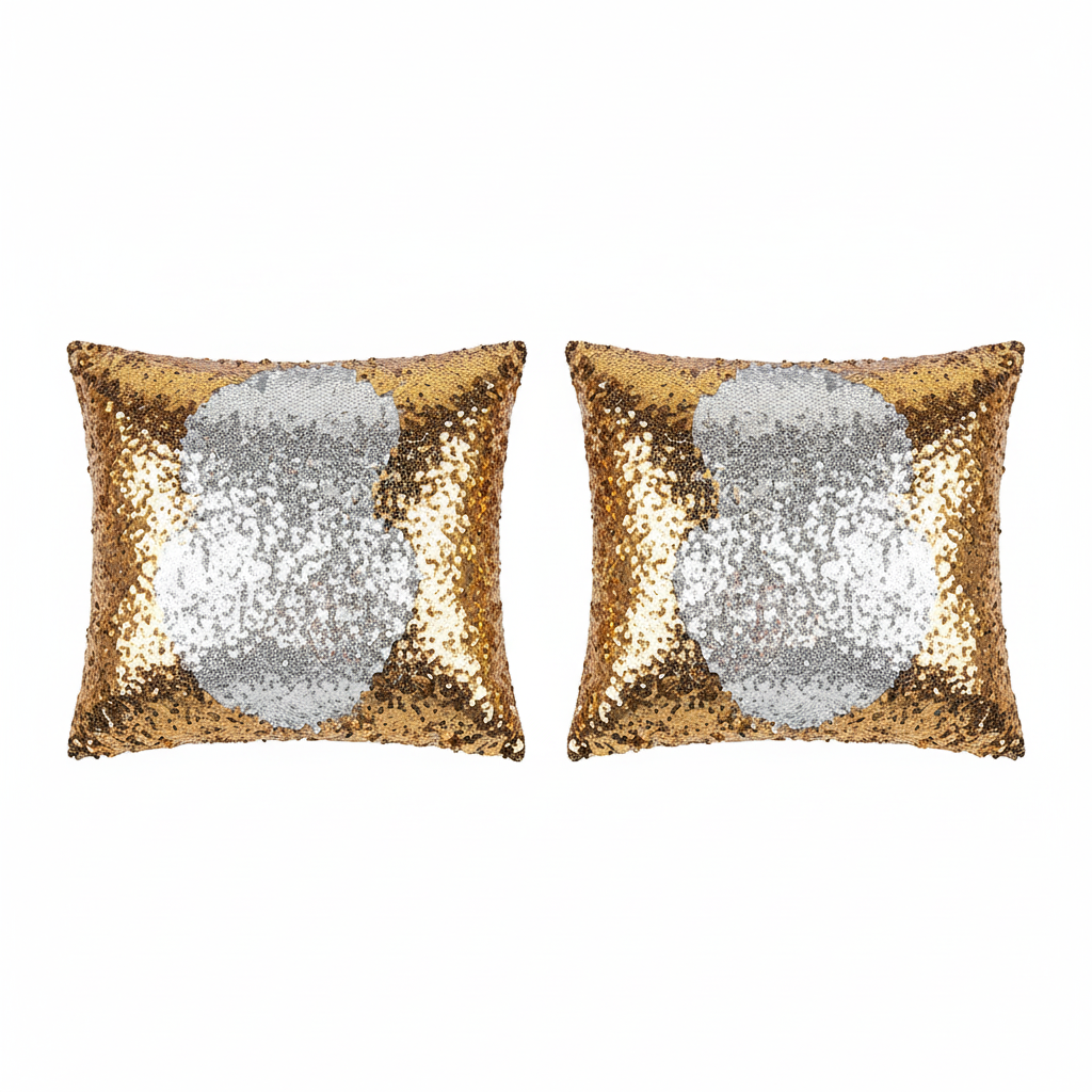 Flip & Shimmer Reversible Sequin Pillow Cover - view 12