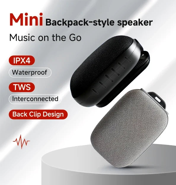 Tiny Thunder — Mini Waterproof Bluetooth Speaker