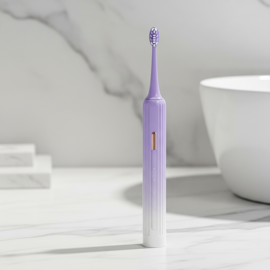 Sunny Smile Magnetic Suspension Sonic Toothbrush – soft violet gradient
