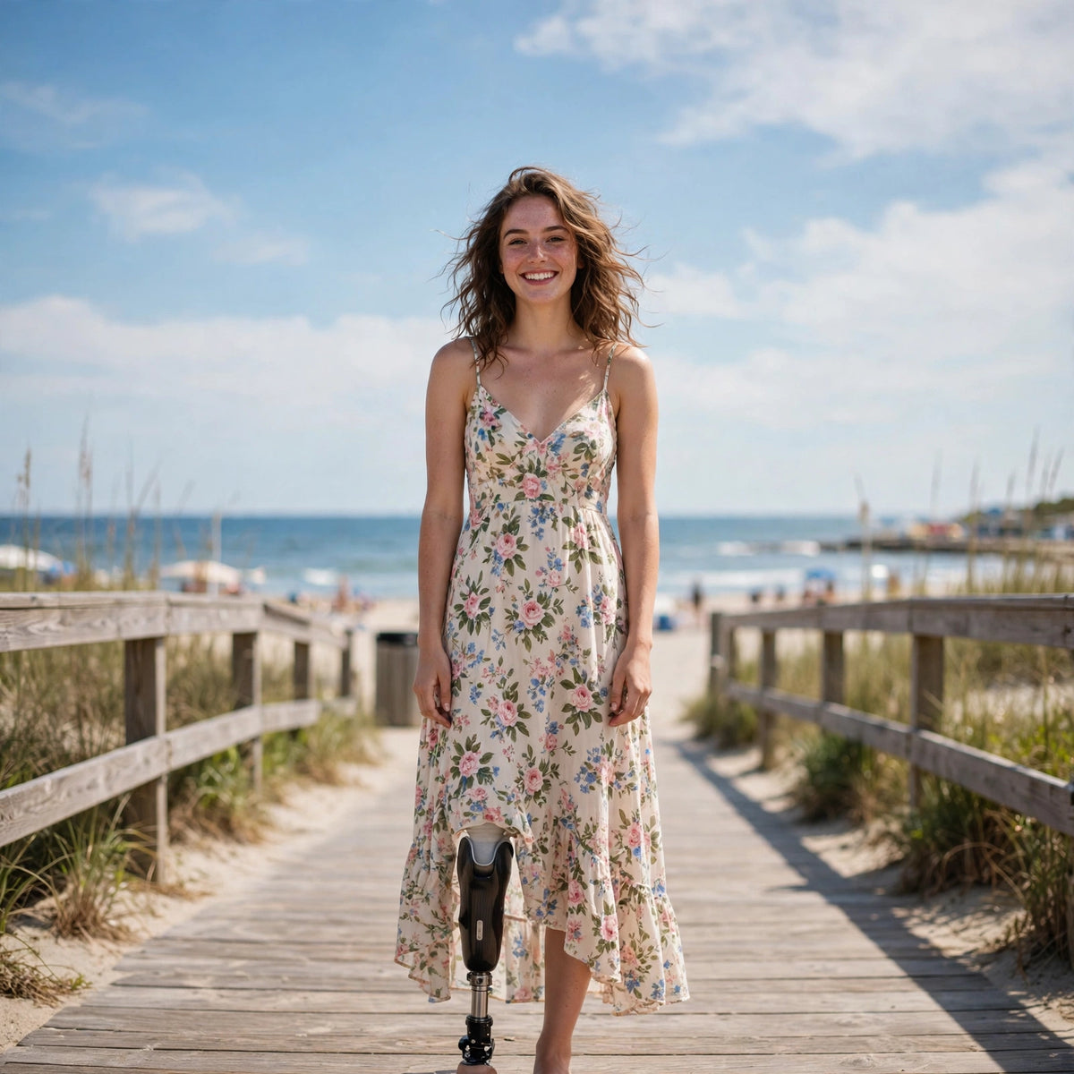 Cami Cool – Floral Strappy Sundress