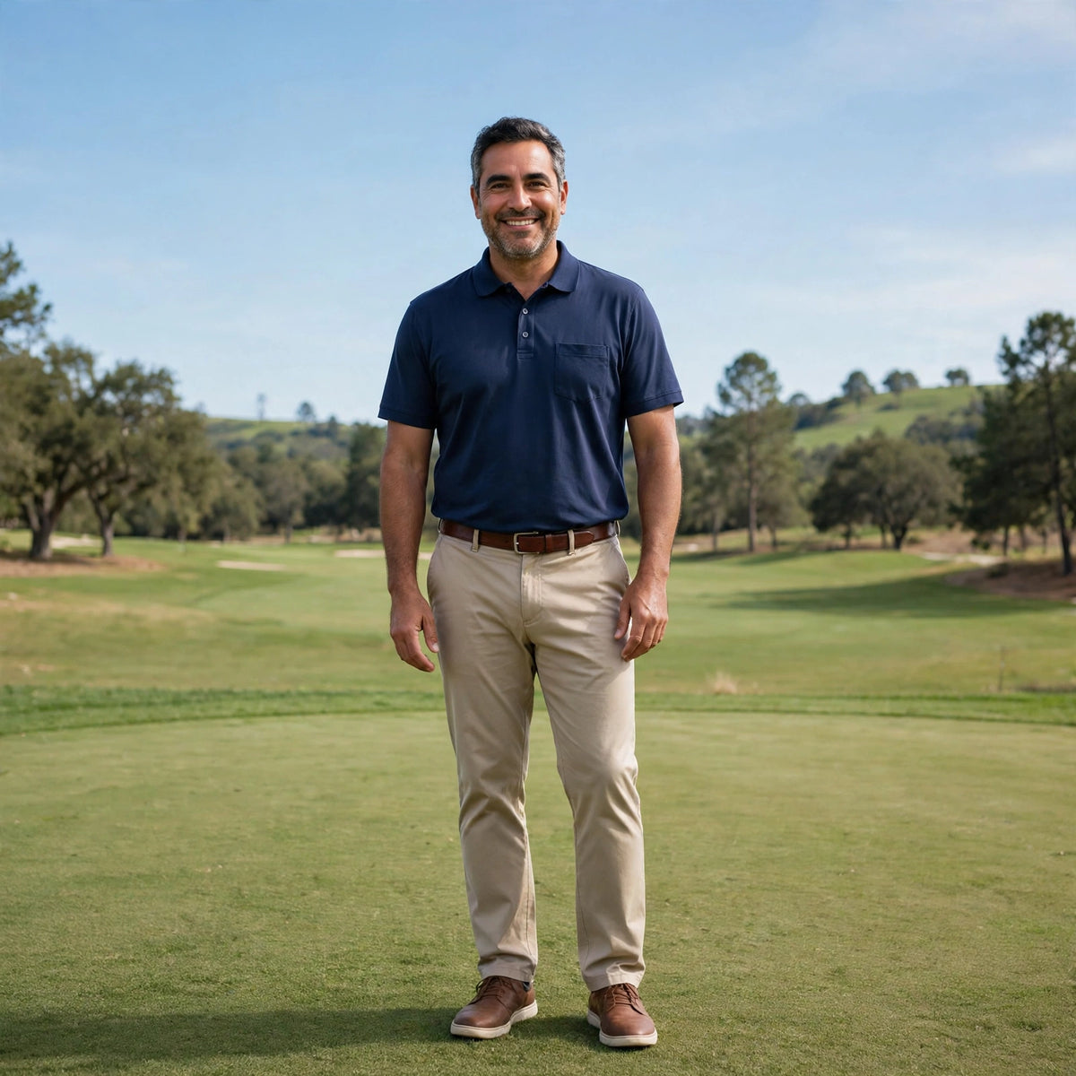 Pocket Polo – Men's Solid Polo with Pocket