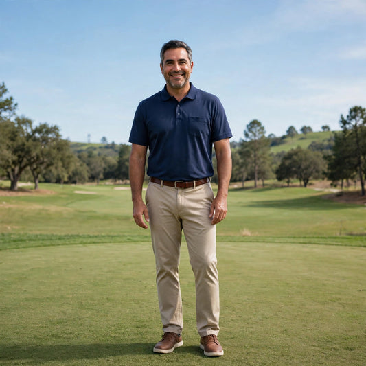 Pocket Polo – Men's Solid Polo with Pocket