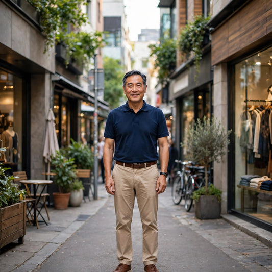 Sharp Polo – Men's Solid Polo