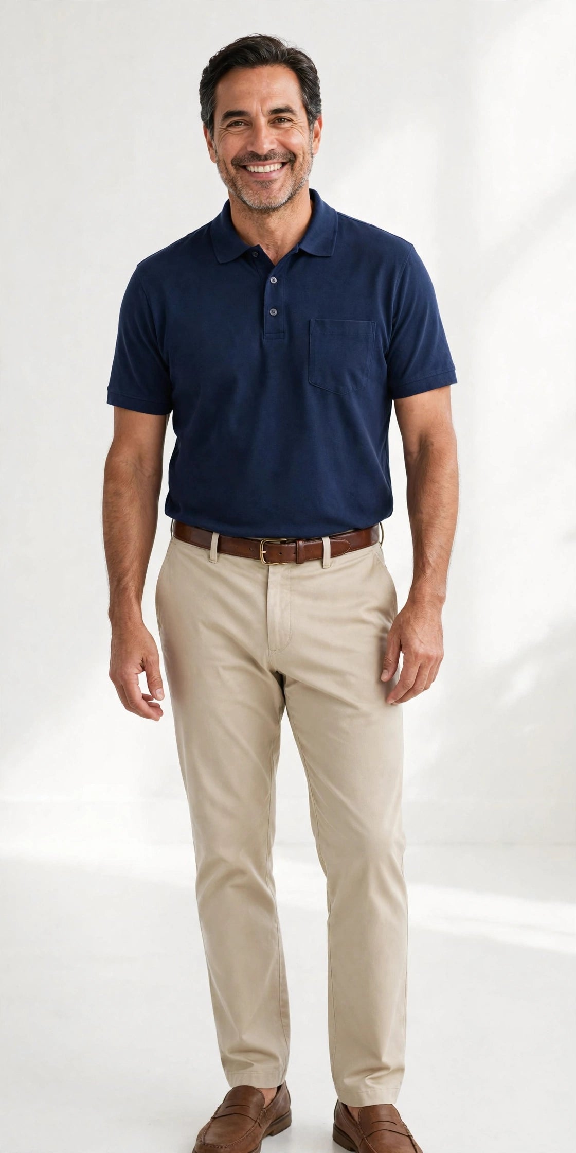 Pocket Polo – Men's Solid Polo with Pocket