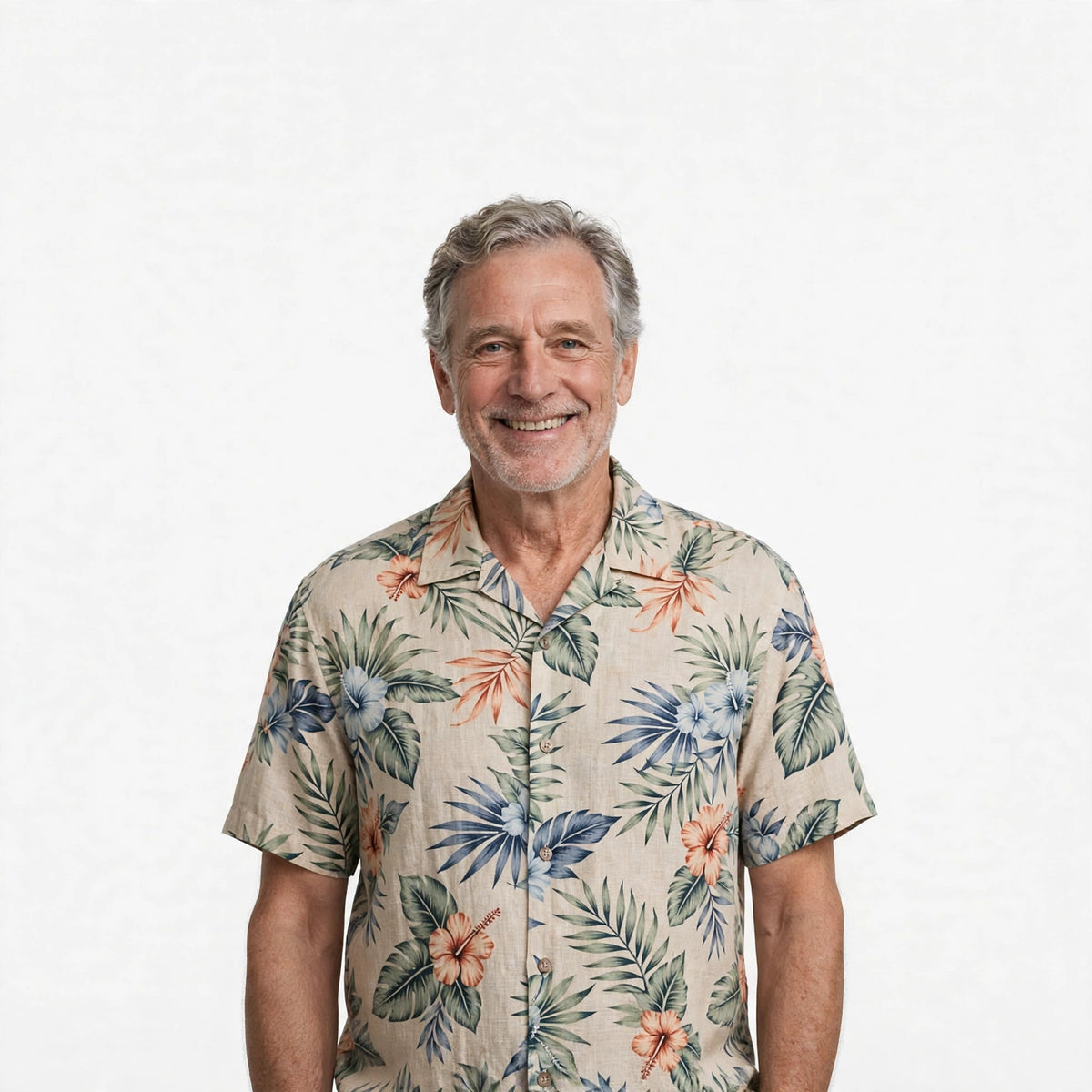 Havana Nights – Linen Hawaiian Shirt