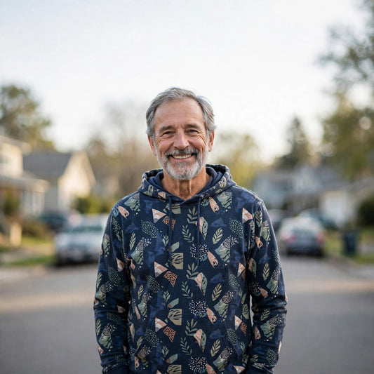Off Duty – Men's Casual Printed Hoodie