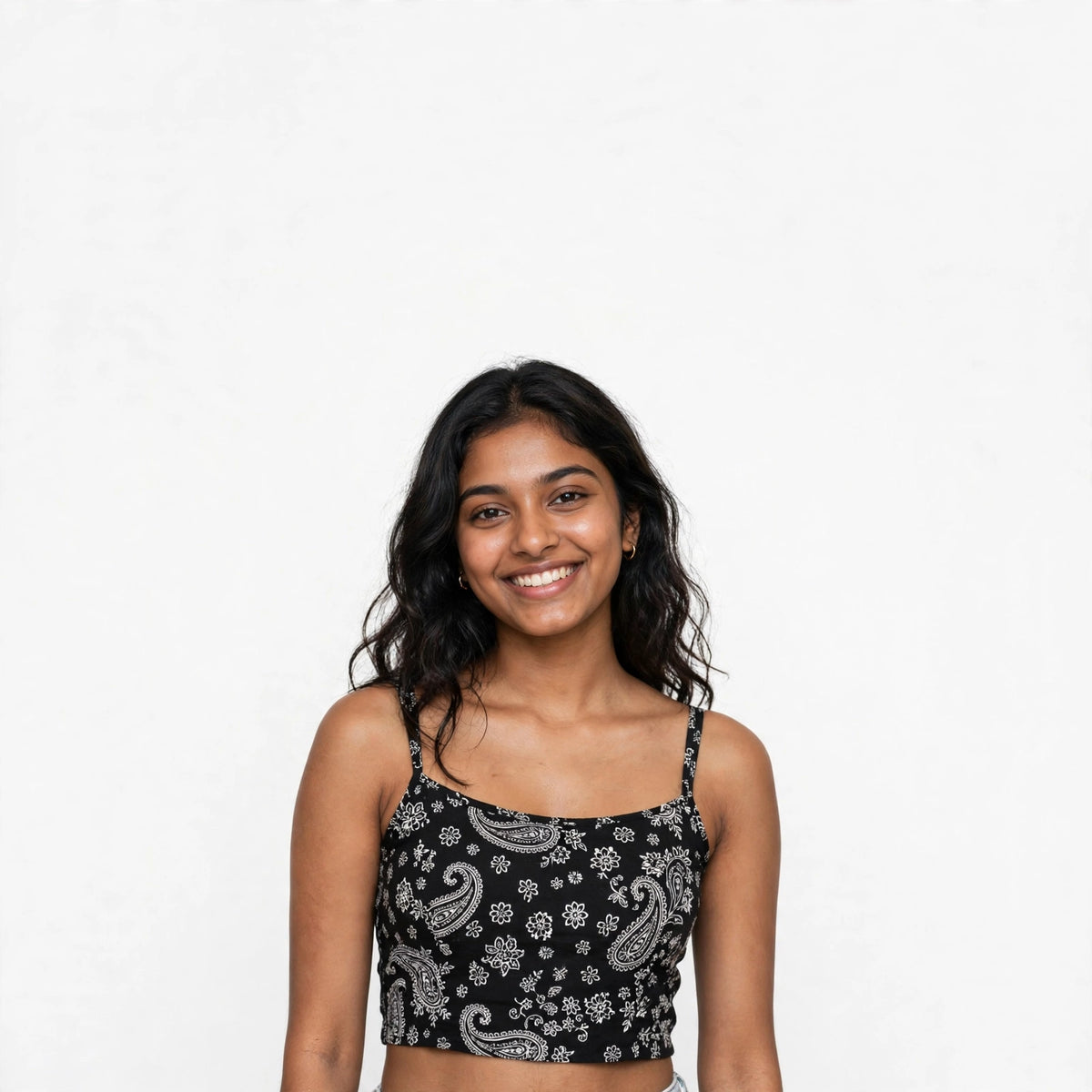 Retro Remix — Camisola corta estampada