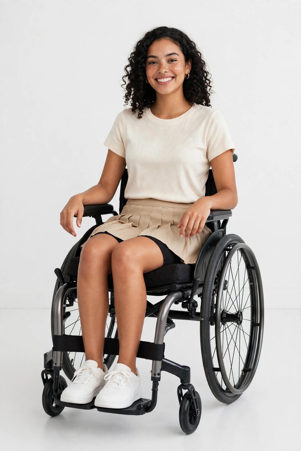 Pleat Play – Pleated Mini Skirt with Shorts
