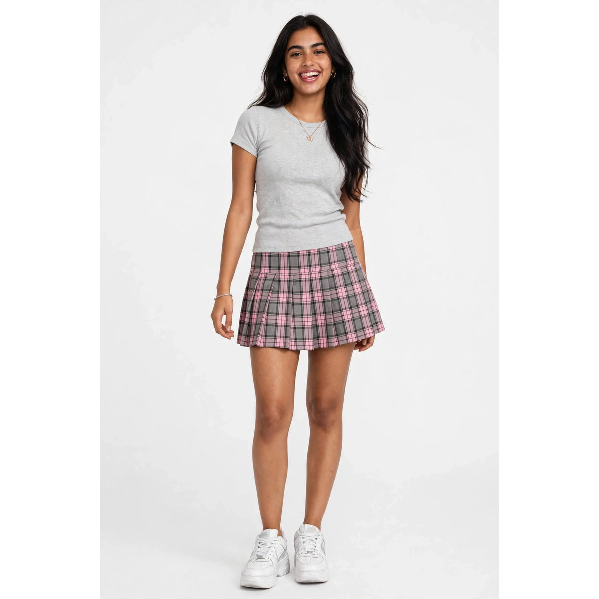 Prep School – Y2K Plaid Mini Skirt