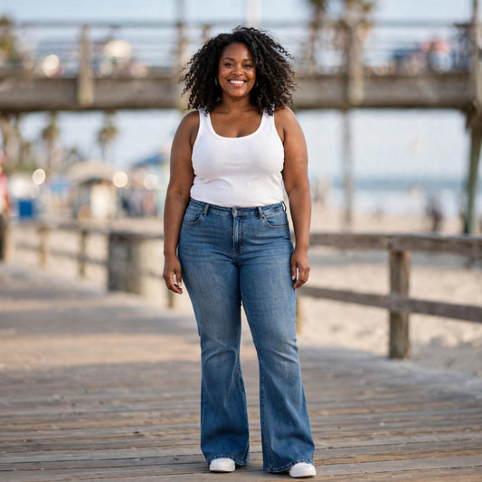 Bell of the Ball — Low-Rise Bootcut Flare Jean