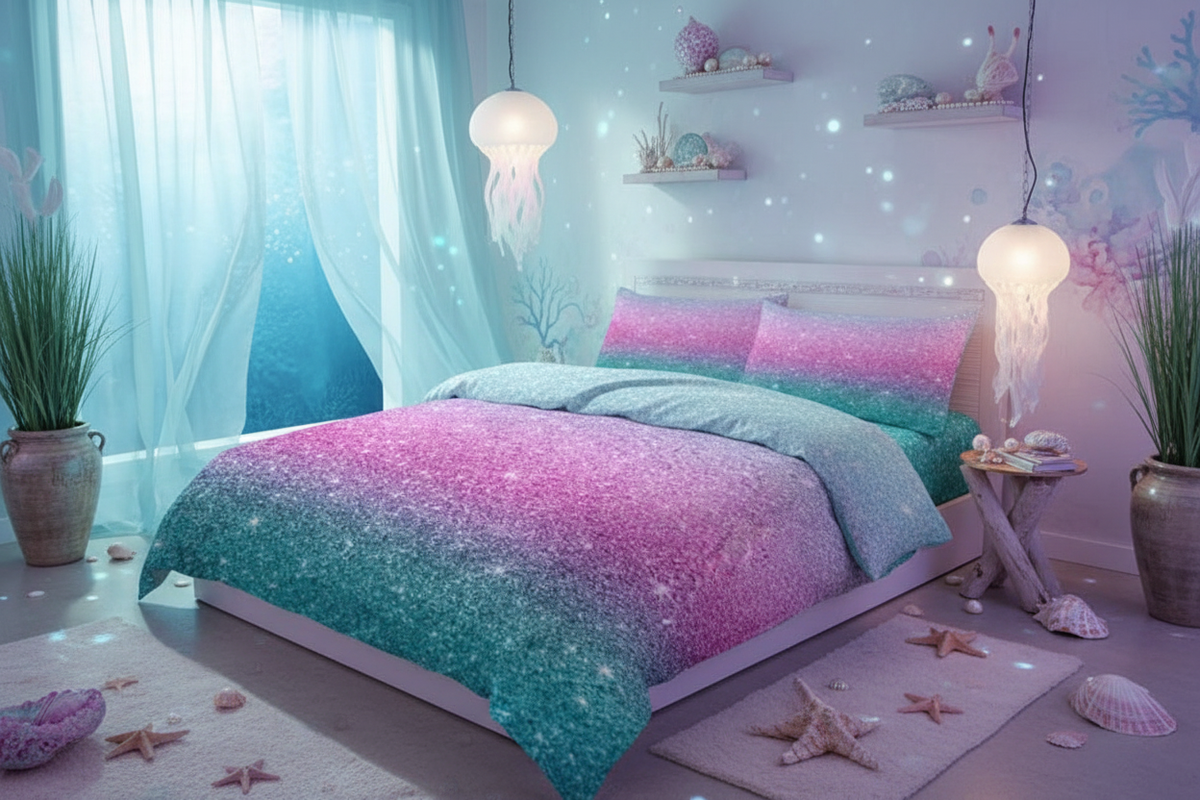 Mermaid Hour Fantasy Bedroom
