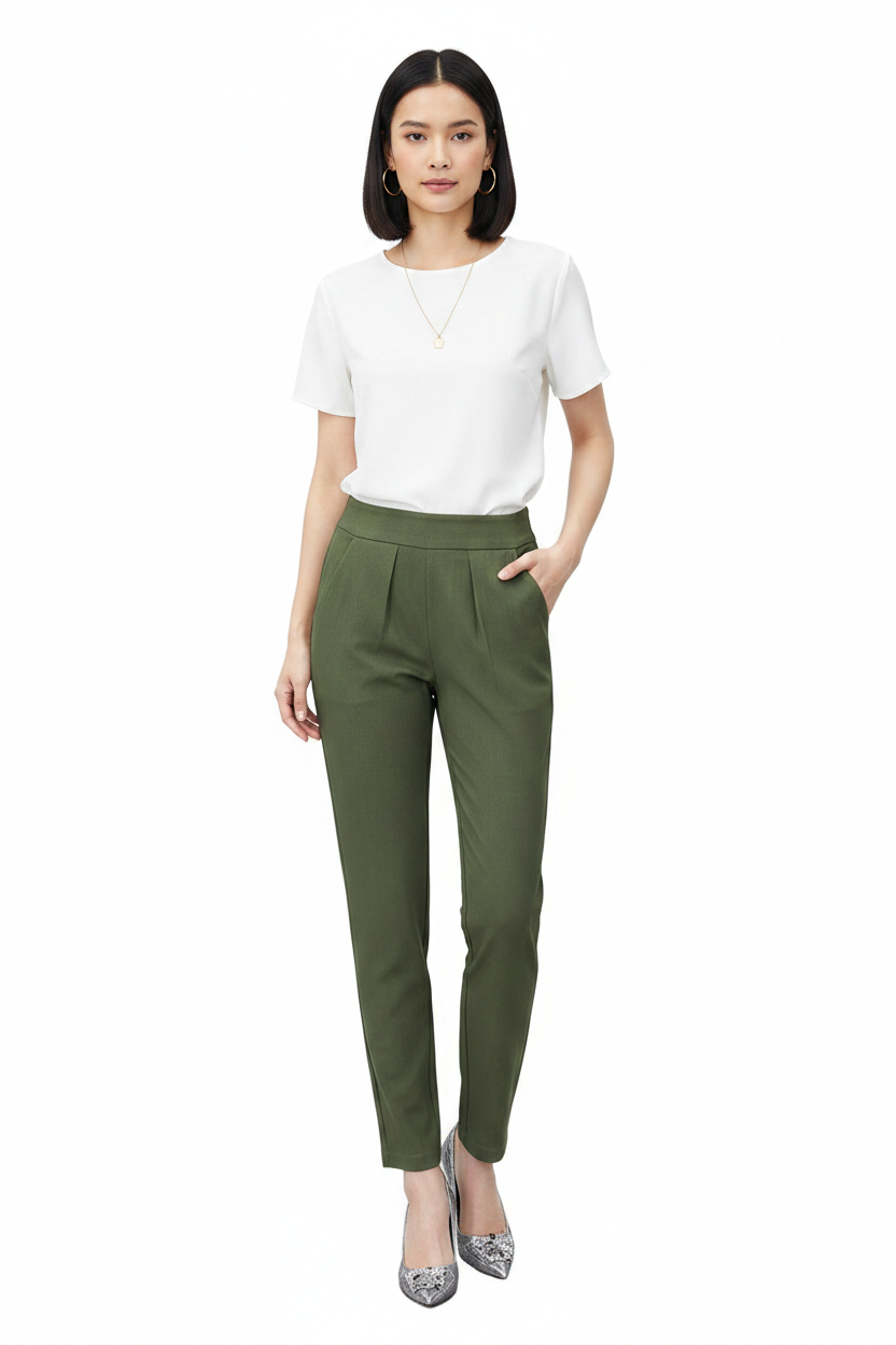 Yes, Pleats! Trousers - close-up