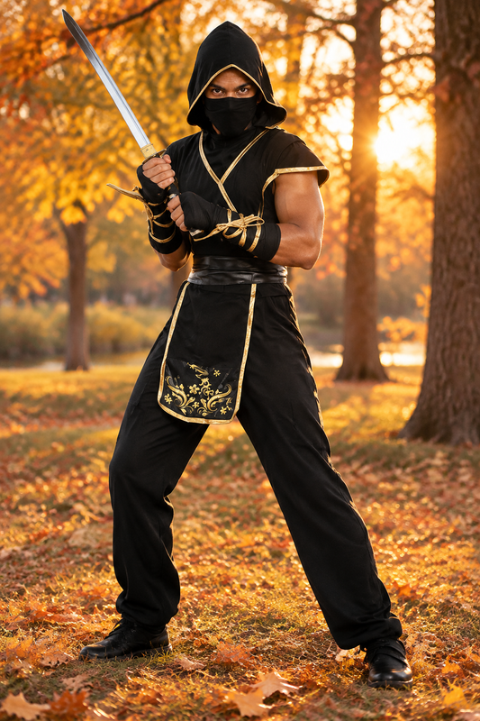 Shadow Ninja Halloween Costume Set