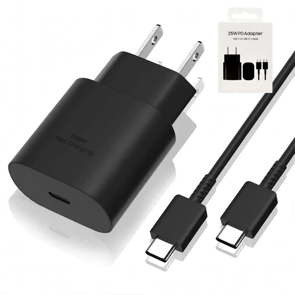Speed Demon — 25W PD Fast Charger + USB-C Cable Se