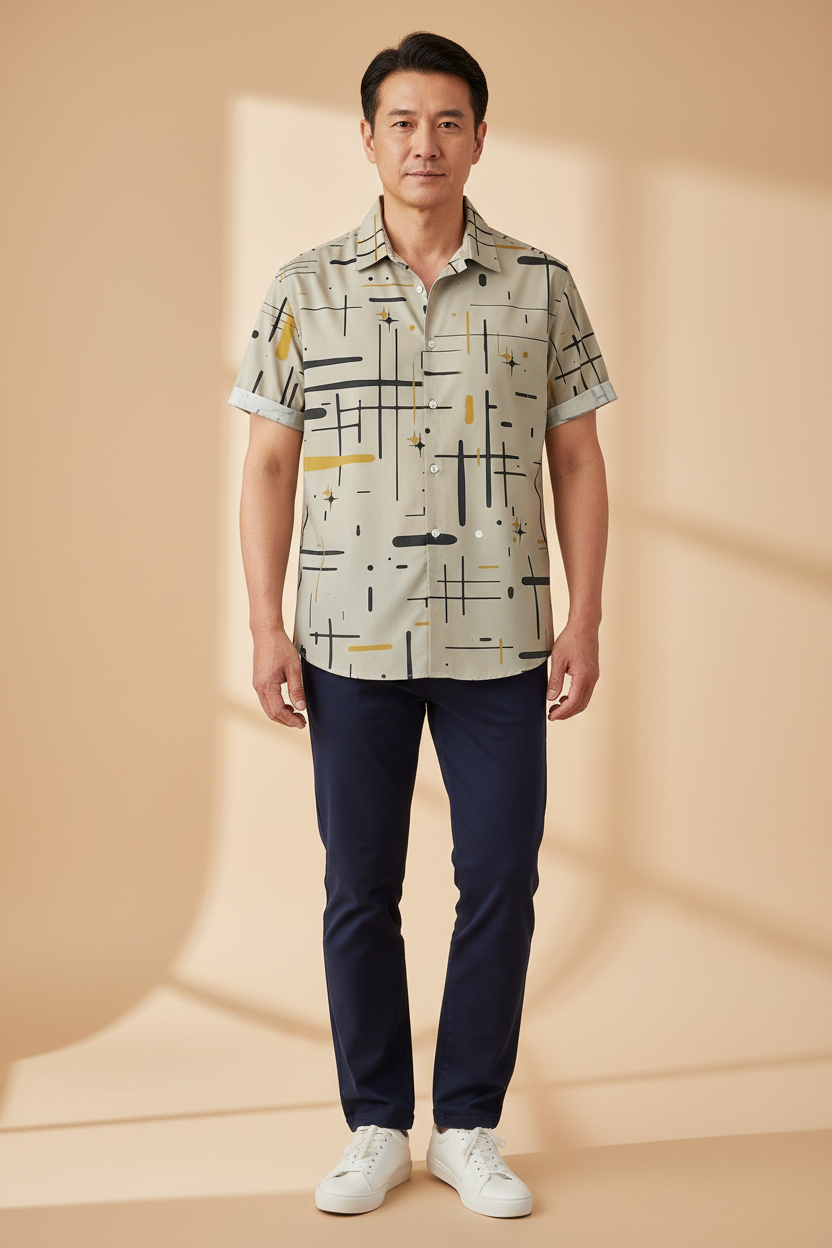 Street Stripe Khaki