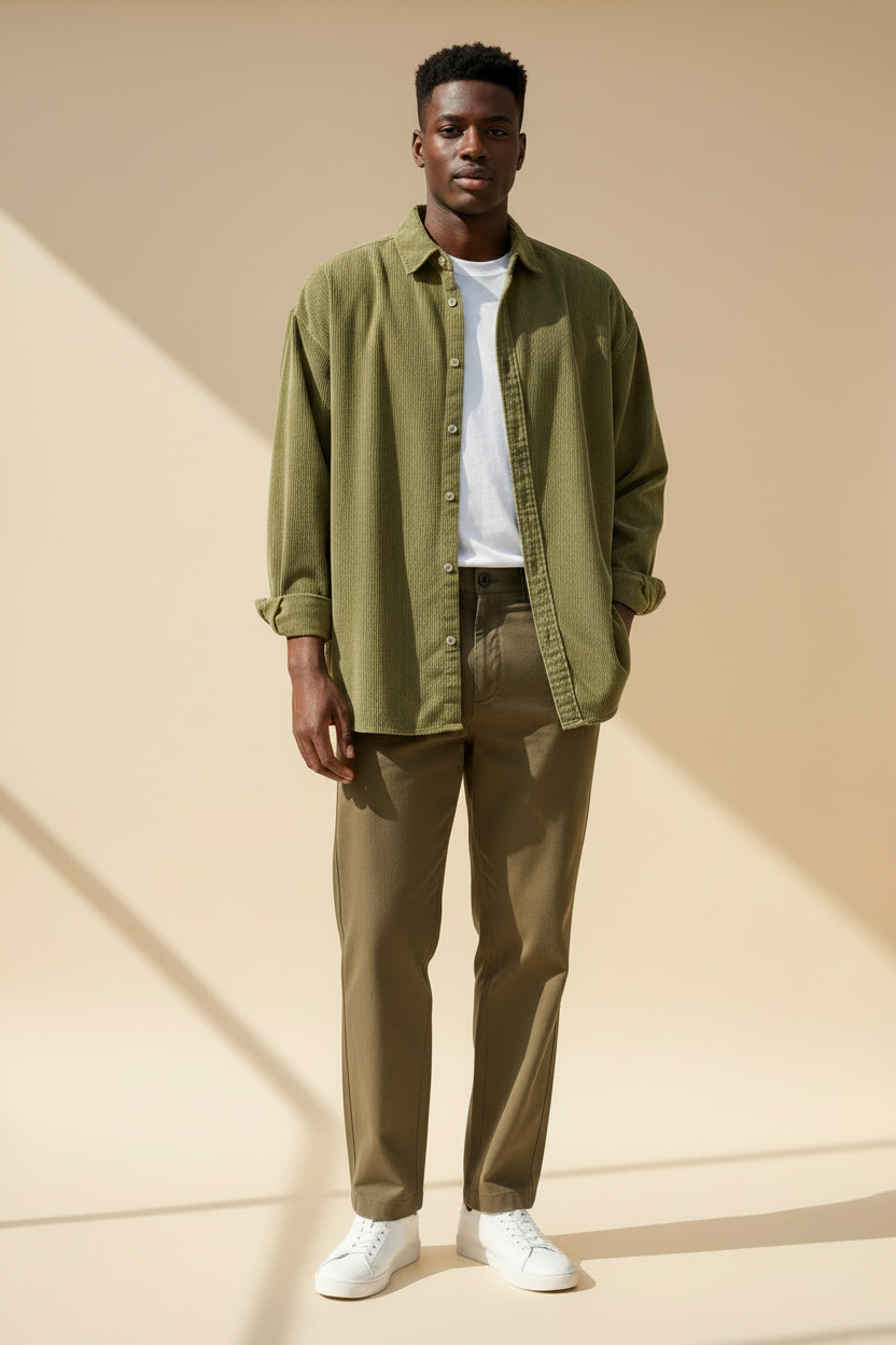 Texture Moves Olive Drab