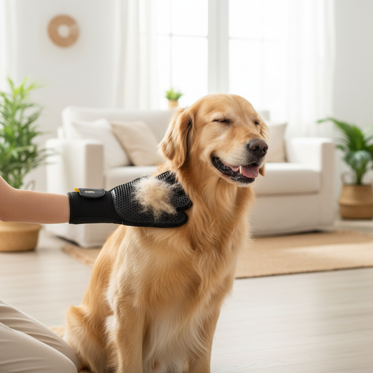 The Fur Whisperer — Silicone Pet Grooming & De-she