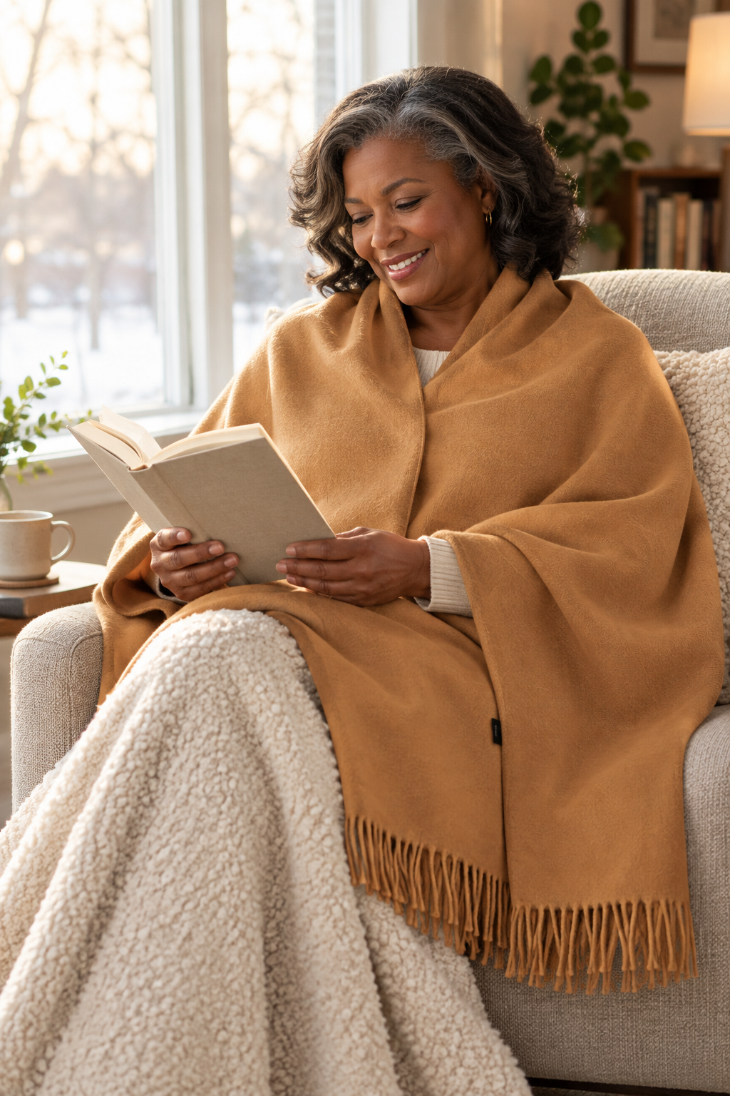 The Wrap-Up Heated Shawl